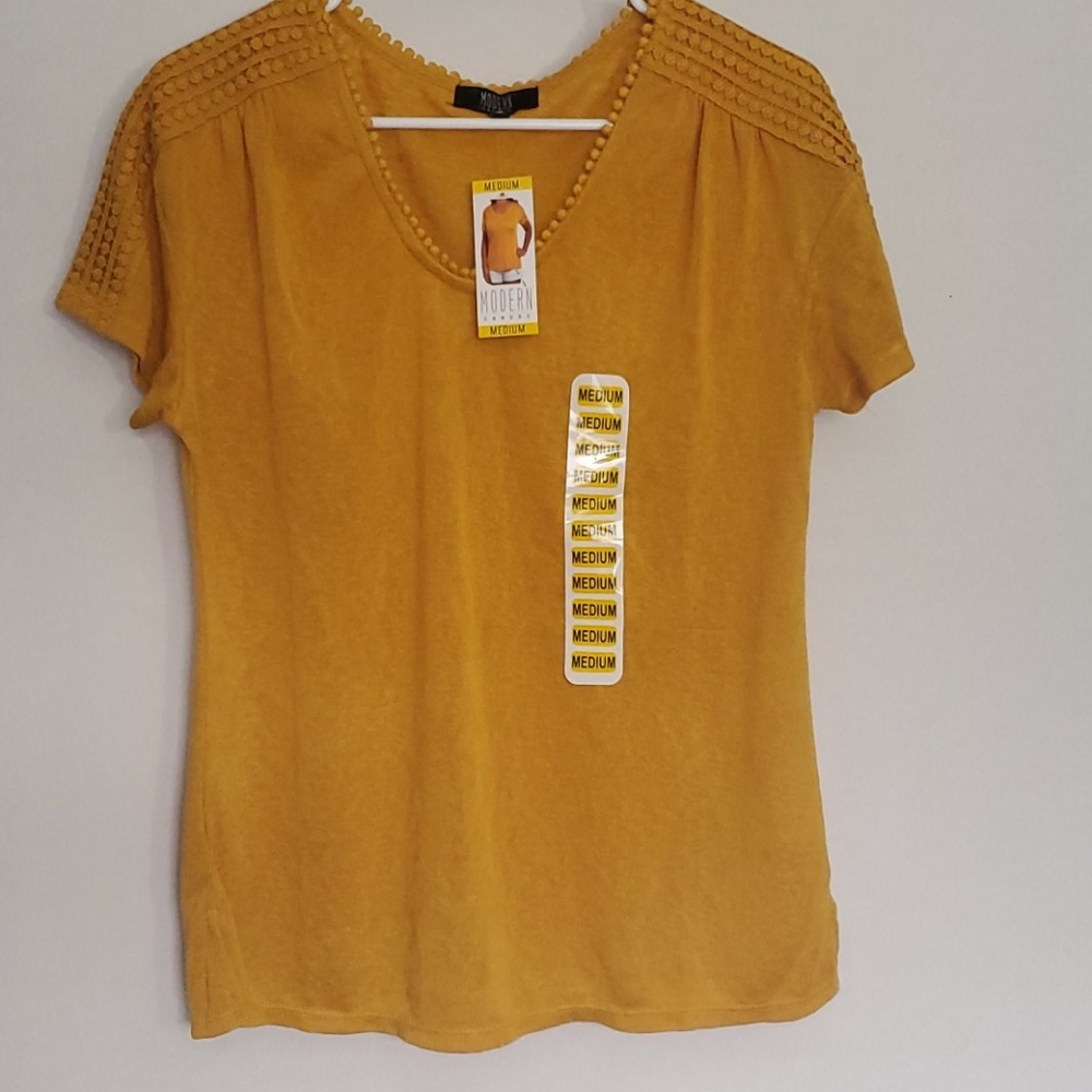 Mustard Blouse by Modern Canvas